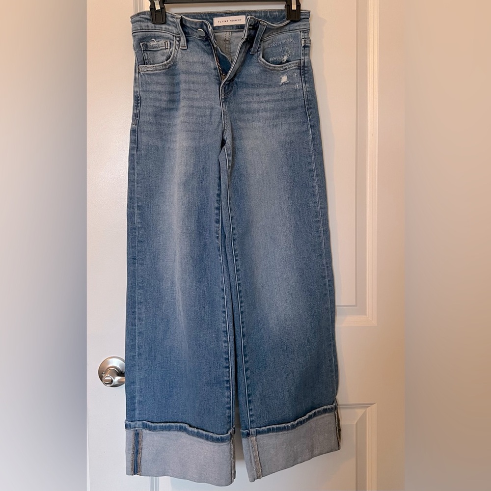 Flying Monkey Blue Flare & Wide Leg Jeans